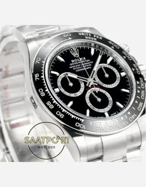 Rolex Daytona 126500LN Vsf Siyah Kadran 904L Oyster 4131 Super Clone ETA