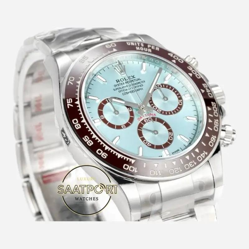 Rolex Daytona 126506 Platinum Vsf Ice Blue 904L Oyster 4131 Super Clone ETA