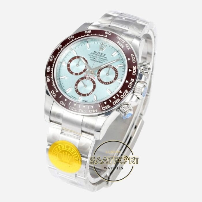 Rolex Daytona 126506 Platinum Vsf Ice Blue 904L Oyster 4131 Super Clone ETA