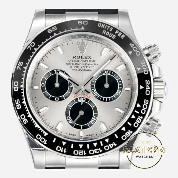 Rolex Daytona 126519LN Vsf Gri Kadran 904L Kasa Oysterflex 4131 Super Clone ETA