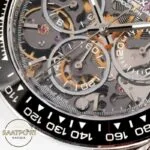Rolex Daytona Juan Pablo Montoya İskelet Kadran Beyaz Kauçuk 4130 Super Clone ETA