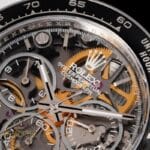 Rolex Daytona Juan Pablo Montoya İskelet Kadran Siyah Kauçuk 4130 Super Clone ETA