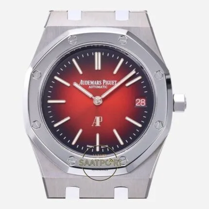 Audemars Piguet Royal Oak Jumbo Extra-thin Burgundy Super Clone Eta (2)