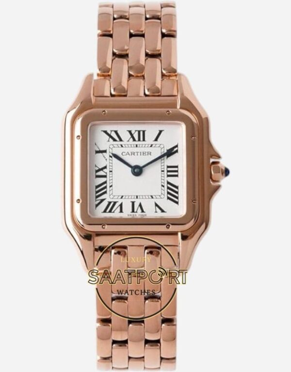 Panthère de Cartier Full Rose 27 mm x 37 mm WGPN0061 Quartz Super Clone ETA