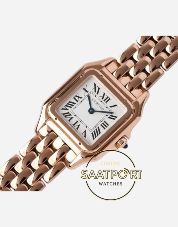 Panthère de Cartier Full Rose 27 mm x 37 mm WGPN0061 Quartz Super Clone ETA