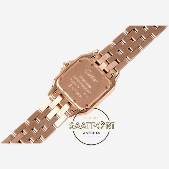 Panthère de Cartier Full Rose 27 mm x 37 mm WGPN0061 Quartz Super Clone ETA