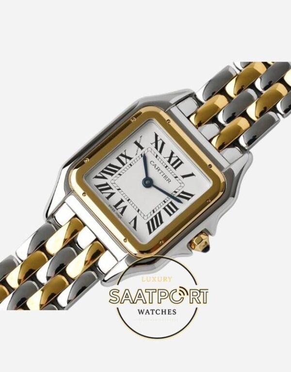 Panthère de Cartier W2PN0019 Two Tone 27 mm x 37 mm Quartz Super Clone ETA