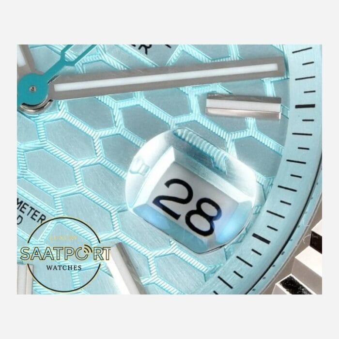 Rolex Land Dweller 127336 40 mm Buz Mavisi Kadran 904L Jubilee 7135 Super Clone ETA