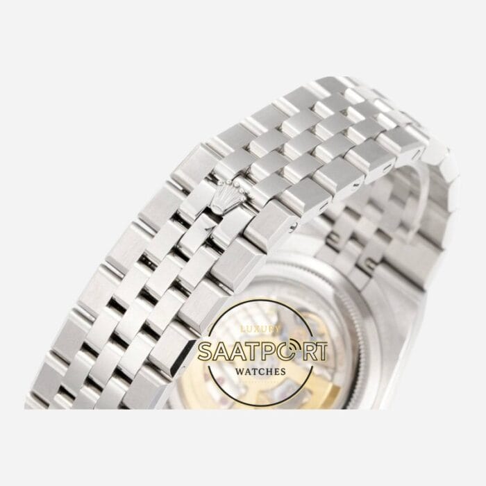 Rolex Land Dweller 127336 40 mm Buz Mavisi Kadran 904L Jubilee 7135 Super Clone ETA