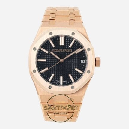 Audemars Piguet 15510OR Full Rose Case 41mm Black Dial DDF Factory 4302 Super Clone ETA