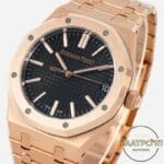 Audemars Piguet 15510OR Full Rose Case 41mm Black Dial DDF Factory 4302 Super Clone ETA