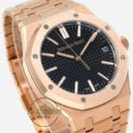 Audemars Piguet 15510OR Full Rose Case 41mm Black Dial DDF Factory 4302 Super Clone ETA