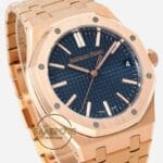 Audemars Piguet 15510OR Full Rose Case 41mm Blue Dial DDF Factory 4302 Super Clone ETA1