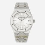 Audemars Piguet 15510ST Beyaz Kadran 41mm Çelik Kasa DDF Factory 4302 Super Clone ETA