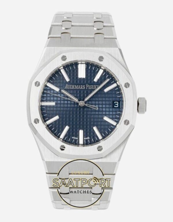 Audemars Piguet 15510ST Mavi Kadran 41mm Çelik Kasa DDF Factory 4302 Super Clone ETA