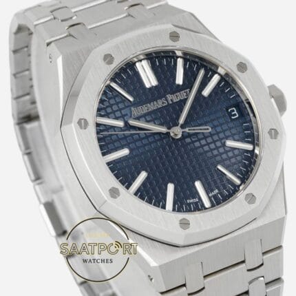 Audemars Piguet 15510ST Mavi Kadran 41mm Çelik Kasa DDF Factory 4302 Super Clone ETA