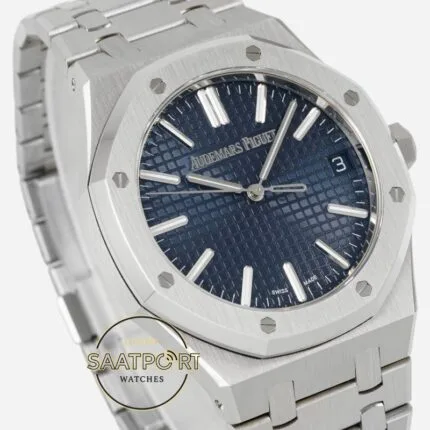 Audemars Piguet 15510ST Mavi Kadran 41mm Çelik Kasa DDF Factory 4302 Super Clone ETA