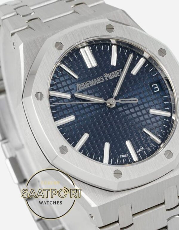 Audemars Piguet 15510ST Mavi Kadran 41mm Çelik Kasa DDF Factory 4302 Super Clone ETA
