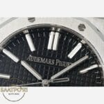 Audemars Piguet 15510ST Siyah Kadran 41mm Çelik Kasa DDF Factory 4302 Super Clone ETA