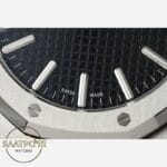 Audemars Piguet 15510ST Siyah Kadran 41mm Çelik Kasa DDF Factory 4302 Super Clone ETA