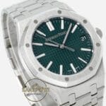 Audemars Piguet 15510ST Yeşil Kadran 41mm Çelik Kasa DDF Factory 4302 Super Clone ETA