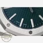 Audemars Piguet 15510ST Yeşil Kadran 41mm Çelik Kasa DDF Factory 4302 Super Clone ETA