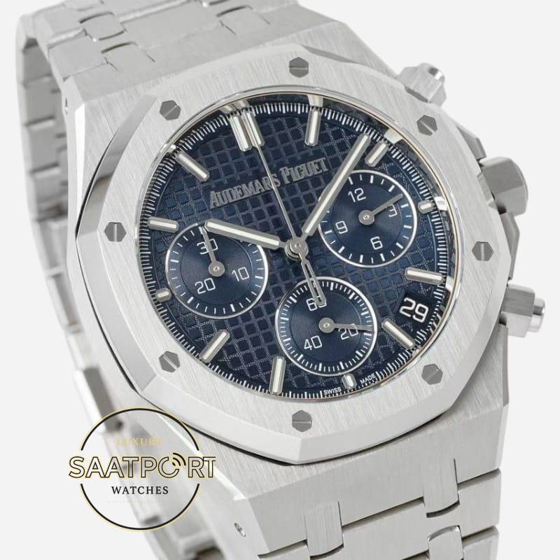 Audemars Piguet 26240ST Royal Oak 41mm Blue Dial DDF Factory 4401 Super Clone ETA
