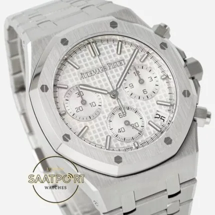 Audemars Piguet 26240ST Royal Oak 41mm White Dial DDF Factory 4401 Super Clone ETA