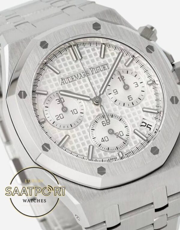 Audemars Piguet 26240ST Royal Oak 41mm White Dial DDF Factory 4401 Super Clone ETA