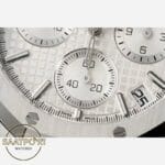 Audemars Piguet 26240ST Royal Oak 41mm White Dial DDF Factory 4401 Super Clone ETA