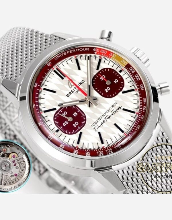 Breitling Top Time B01 125 Years FC Bayern München AB01769A1G1X1 Super Clone ETA