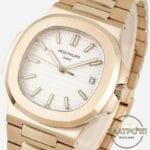 Patek Philippe Nautilus 57111R-001 Ddf Factory 40mm Rose Kasa Beyaz Kadran Super Clone ETA