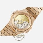 Patek Philippe Nautilus 57111R-001 Ddf Factory 40mm Rose Kasa Beyaz Kadran Super Clone ETA