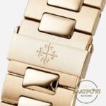 Patek Philippe Nautilus 57111R-001 Ddf Factory 40mm Rose Kasa Beyaz Kadran Super Clone ETA