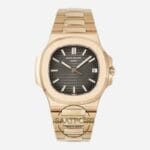 Patek Philippe Nautilus Rose 57111R-001 Ddf Factory 40mm Siyah Kadran Super Clone ETA