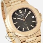 Patek Philippe Nautilus Rose 57111R-001 Ddf Factory 40mm Siyah Kadran Super Clone ETA