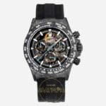 Rolex Daytona İskelet Kadran 40mm Gri Karbon Kasa 4130 Super Clone ETA