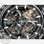 Rolex Daytona İskelet Kadran 40mm Gri Karbon Kasa 4130 Super Clone ETA