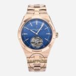 Vacheron Constantin Overseas Full Rose Tourbillon Blue Dial Super Clone ETA