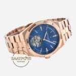 Vacheron Constantin Overseas Full Rose Tourbillon Blue Dial Super Clone ETA