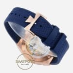 Vacheron Constantin Overseas Rose Kasa Tourbillon Mavi Kadran Super Clone ETA