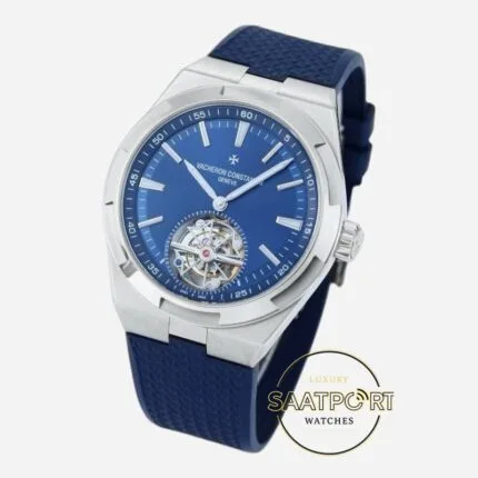 Vacheron Constantin Overseas Tourbillon Mavi Kadran Super Clone ETA