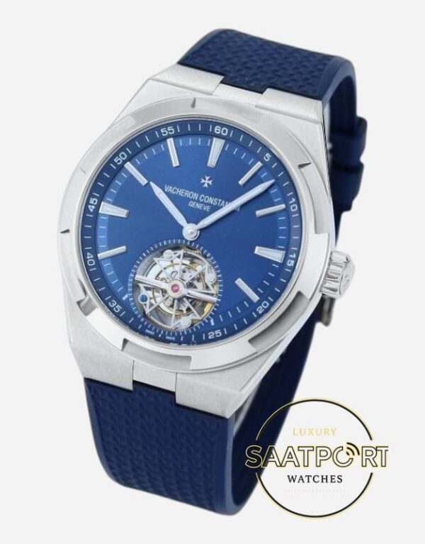 Vacheron Constantin Overseas Tourbillon Mavi Kadran Super Clone ETA
