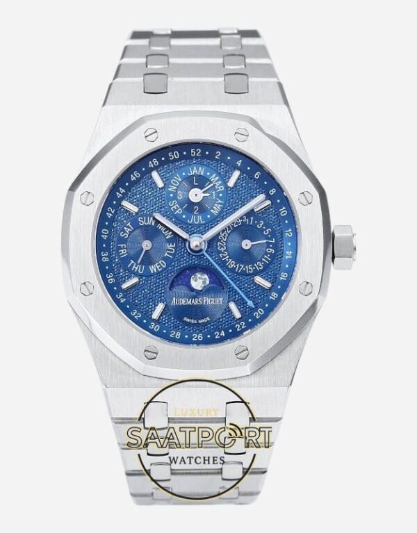 Audemars Piguet 26574BC Royal Oak John Mayer Çelik 41mm Mavi Kadran 5134 Super Clone ETA