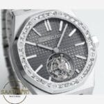 Audemars Piguet 26730BC Royal Oak Baget Bezel 41mm Gray Dial 2950 Tourbillon Super Clone ETA