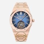 Audemars Piguet 26730OR Royal Oak Full Rose 41mm Blue Dial 2950 Tourbillon Super Clone ETA
