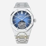 Audemars Piguet 26730ST Royal Oak Stainless Steel 41mm Blue Dial 2950 Tourbillon Super Clone ETA