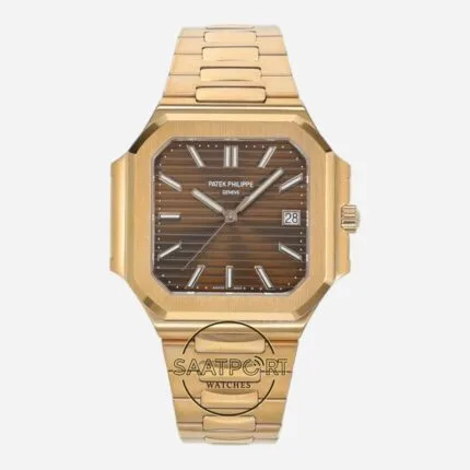 Patek Philippe Cubitus 40mm 7128 Rose Kasa Kahve Kadran 26-330 SC Super Clone ETA