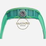 Richard Mille RM 59-01 Yohan Blake Yeşil Karbon Kasa Kauçuk Kordon Tourbillon Super Clone ETA