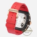 Richard Mille RM S10 Koi Fish Dial Ceramic Case Red Rubber Strap Tourbillon Super Clone ETA